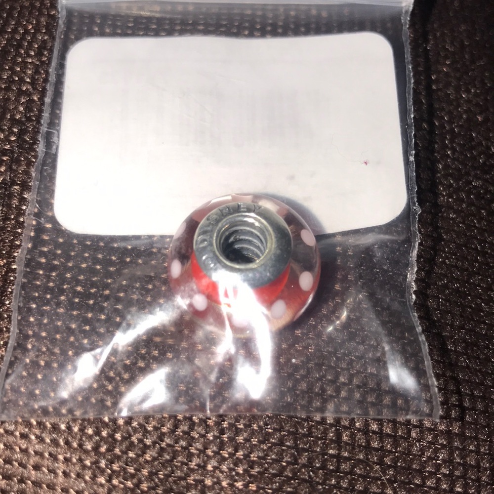Pandora Minnie Mouse Polka Dot Charm